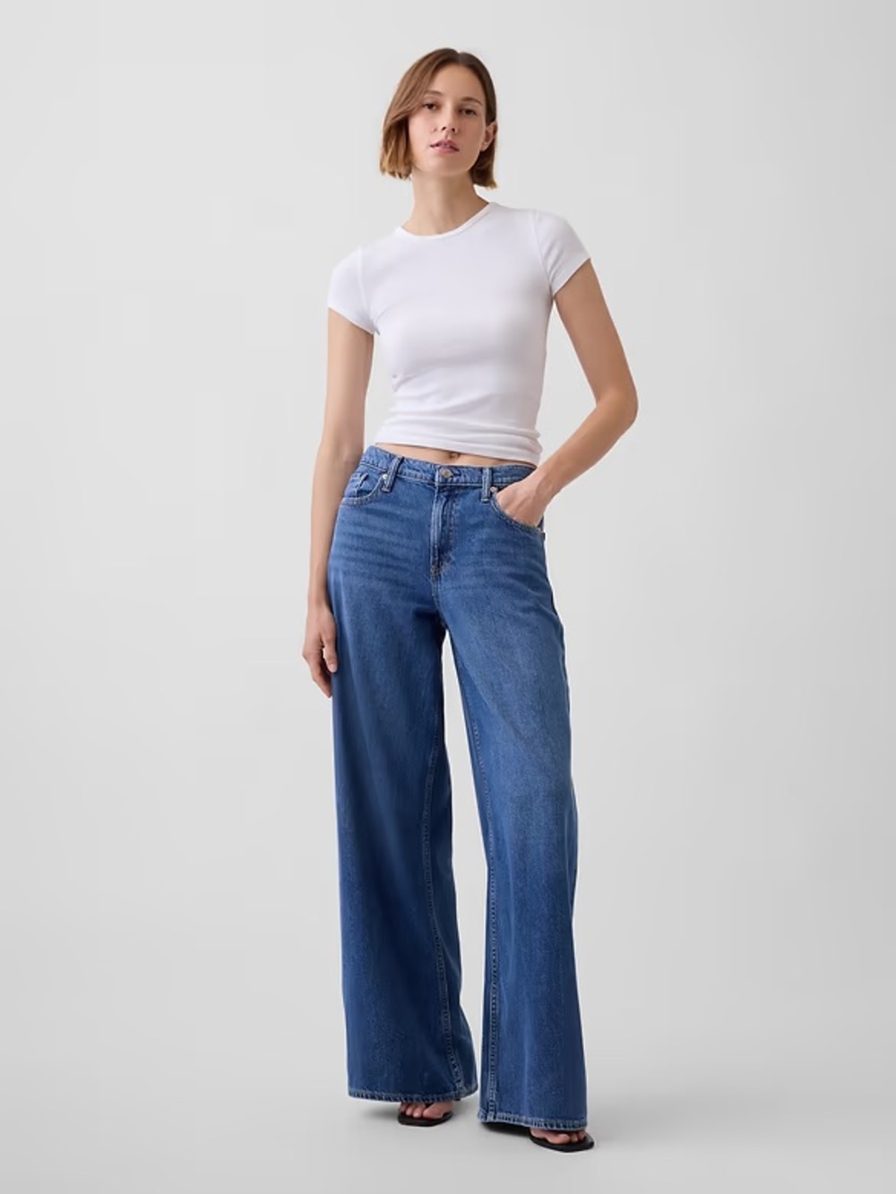 GAP Baggy Mid-Rise Women's Jeans